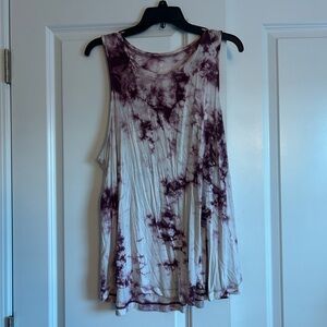 American Eagle Outfitters Tie-Dye Swing Tank Top